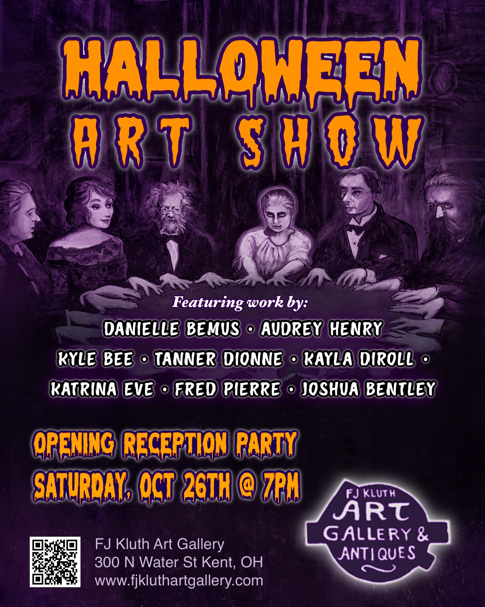 Halloween Show poster by Josh Bentley