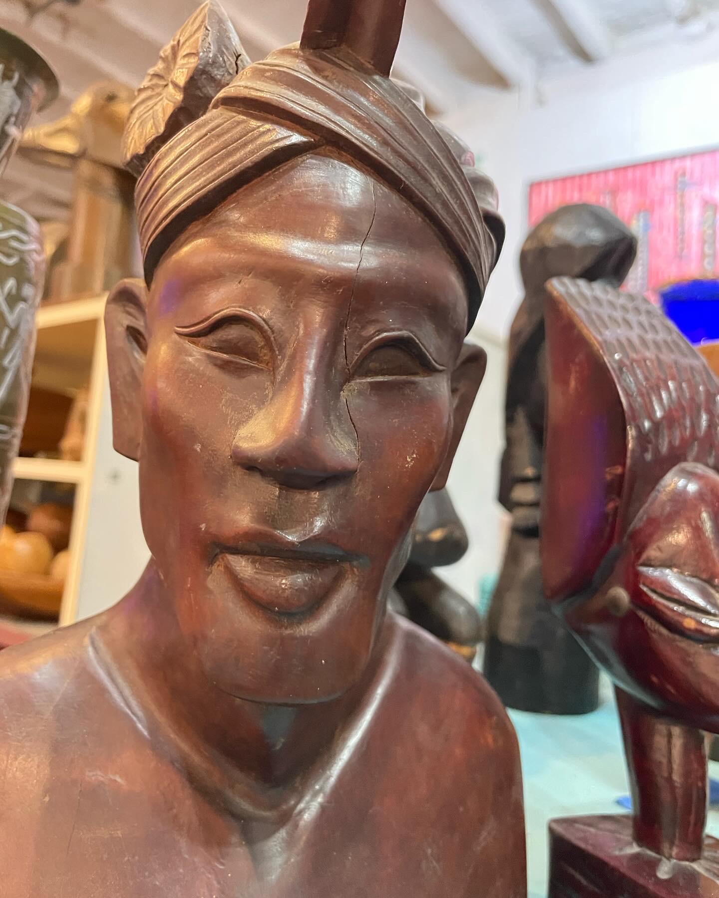 african wood carving