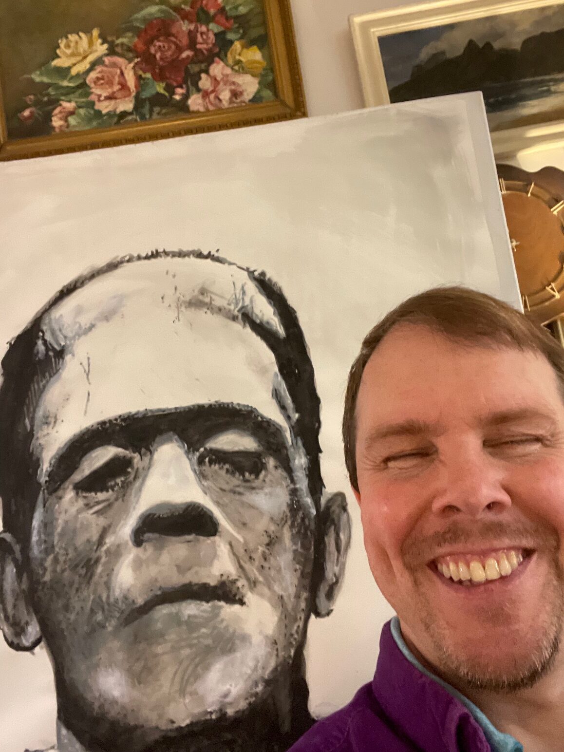 halloween fun with Frankenstein